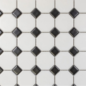 White / Black Octagon